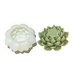 Белый Серия цветов рельефные столбы для свечей своими руками силиконовые формы, пищевой силикон, для изготовления ароматических свечей, белые, 100x53 мм