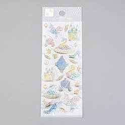 Единорог Наклейка из эпоксидной смолы, для скрапбукинга, дневник путешествий, рисунок единорога, 0.7~3.1x0.6~3.65 см