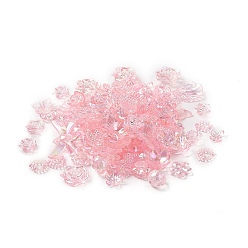 Бледно-Розовый Набор для поиска ювелирных изделий в стиле барокко своими руками, включая акриловые подвески и бусины цвета ab, разнообразные, розовый жемчуг, 10~40x10~33x3~12 мм, отверстие : 1~2.8 мм, 1063 шт / 500 г
