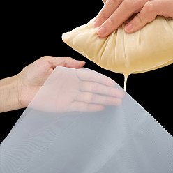 Белый 1м нейлоновая сетчатая ткань, фильтровальная ткань, белые, 1000x0.1 мм