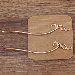 Light Gold Выводы из сплава для волос, Настройки эмали, облако, золотой свет, 152 мм