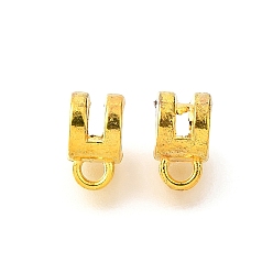 Античное Золото Поручни из сплава, без кадмия и без свинца, античное золото , 8.5x6x5 мм, отверстие : 1.6 мм, внутренний диаметр: 4 мм, Около 2700 шт / 1000 г