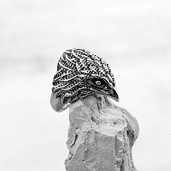 Eagle Регулируемые кольца-манжеты из ретро-сплава для мужчин, орел, регулируемый