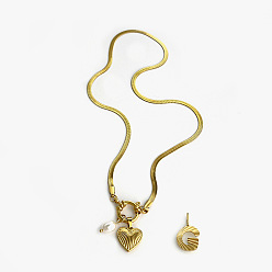 Letter G 304 ожерелья из нержавеющей стали с подвесками в виде букв и сердец для женщин, с натуральным пресноводным жемчугом, цветочный белый, золотые, Буква G, 18.23 дюйм (46.3 см)