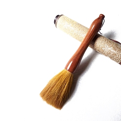 Верблюжий Кисти для каллиграфии, ручка, с ручкой для деревянной щетки, для профессиональной каллиграфии, верблюжие, 15 см