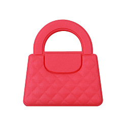 Bag Косметические силиконовые бусины, изготовление ожерелий diy, красные, пакет, 30x28 мм