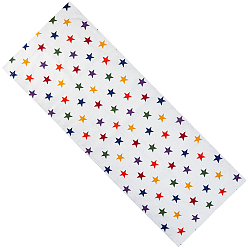 Colorful 1Pc Star Pattern Chair Polycotton Cloth, Beach Chair Cloth Replacement Supplies, Colorful, 1180x435x2mm