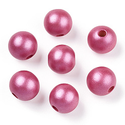 Камелия Расписные бусы из натурального дерева, жемчужные, нет отверстий / незавершенного, круглые, камелия, 15 мм