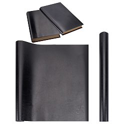 Черный Ткань из искусственной кожи, с почтовыми тубусами из крафт-картона, чёрные, 120x43x0.07 см