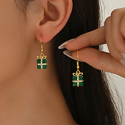 Другие Латунь болтаться серьги, золотые, подарок, 34.2x11.1 мм