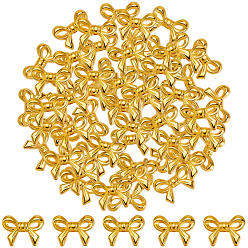 Oro Cuentas de aleación de piezas, lazo, sin plomo y el cadmio, dorado, 120 mm, agujero: 10x14x3 mm