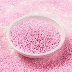 (RR428) Непрозрачный Бледно-розовый Блеск Миюки круглые бусины рокайль, японский бисер, (rr 428) непрозрачный детский розовый блеск, 15/0, 1.5 мм, отверстия : 0.7 mm, около 250000 шт / фунт