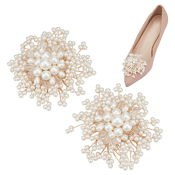 Мокасин 2 шт. украшения для обуви из АБС-пластика, съемные железные зажимы для пряжек для обуви, мокасин, 70~71x71~72x22.5 мм