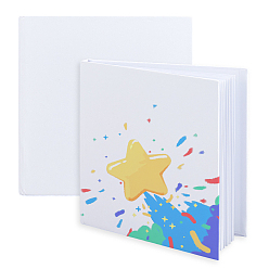 Квадрат Альбом для рисования и эскизов, пустой блокнот, квадратный, 136x132x8.5 мм