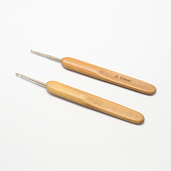 Перу Бамбуковой ручкой железа крючок иглы, Перу, контактный: 2.0 мм, 136x13x7 мм