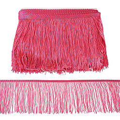 Фуксиновый Полиэстеровые кисточки, аксессуары для одежды, красно-фиолетовые, 150~152 мм