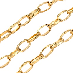 Настоящее золото 18K 304 сетка из текстурированной нержавеющей стали, с катушкой, вакуумное покрытие pvd, несварные, реальный 18 k позолоченный, 11x6x2 мм, около 32.81 футов (10 м) / рулон