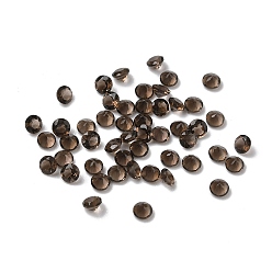 Дымчатый Кварц Ограненные кабошоны натурального дымчатого кварца, назад назад, алмаз, 3x1.8 мм