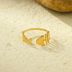 Другие 304 регулируемые открытые манжеты из нержавеющей стали для женщин, реальный 18 k позолоченный, елочка, 9.5 мм, размер США 8 1/2 (18.5 мм)