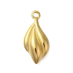 Лист 304 подвески из нержавеющей стали, золотые, лист, 20x10x3 мм, отверстие : 1.6 мм