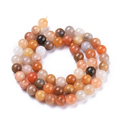 Other Jade Natural Jade Beads Strands, Round, 6.5mm, Hole: 0.9mm, about 60pcs/Strand, 15.04 inch(38.2cm)