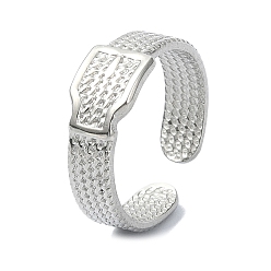 Нержавеющая Сталь Цвет 304 из нержавеющей стали манжеты кольца, форма пряжки ремня, цвет нержавеющей стали, регулируемый