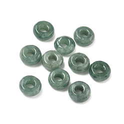 Бирманский Нефрит Натуральный жадеит, рондель, рондель, 8x3.5 мм, отверстие : 3 мм