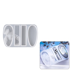 Teardrop Силиконовые формы для подвесок пищевого класса своими руками, формы для литья смолы, слеза, 100x67x10 мм