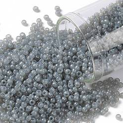 (1150) Translucent Grey TOHO Round Seed Beads, Japanese Seed Beads, (1150) Translucent Grey, 11/0, 2.2mm, Hole: 0.8mm, about 50000pcs/pound