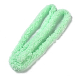 Бледно-Зеленый Плюшевые палочки из полиэстера, стебли синели, средство для чистки трубок для изготовления кукол, бледно-зеленый, 1400x17 мм