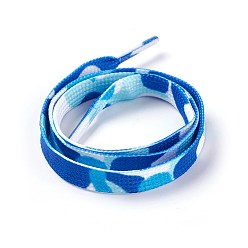 Bleu Ciel Foncé Lacet de corde de polyester, bleu profond du ciel, 52~53.5 cm, 9 mm