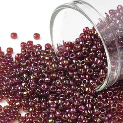 (331) Gold Luster Wild Berry Тохо 11/0 круглые бусины, японский бисер, (331) золотистый блеск лесной ягоды, 11/0, 2.2 мм, отверстие : 0.8 мм, Около 1110 шт / 10 г