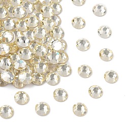 00030 239 Blond Flare Preciosa® maxima crystal без горячей фиксации плоские камни, чешский хрусталь, срыв твердой мозговой оболочки, круглый(438 11 615 шатон-роза), 00030 239 светлый оттенок, ss 16 (3.8~4 мм)