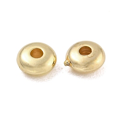 Золотой Пластиковые прокладки ccb, плоско-круглые, золотые, 4x1.8 мм, отверстие : 1.2 мм