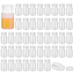 Белый Пластиковые лабораторные флаконы для реактивов с широким горлышком, запечатать бутылки для образцов, белые, 33.5x61.5 мм, емкость: 30 мл (1.01 жидких унций)