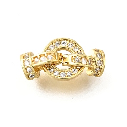 Настоящее золото 18K Кольцо из латуни с микропаве из циркония, долговечный, без кадмия и без свинца, стойки покрытие, реальный 18 k позолоченный, 13.5 мм