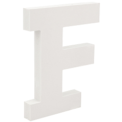 Letter F Деревянные буквы орнаменты, для diy craft, домашнего декора, буква f, F: 150x120x15 мм