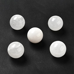 Quartz Crystal Natural Quartz Crystal Beads, Rock Crystal Beads, No Hole/Undrilled, Round, 25~25.5mm