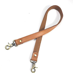 Chameau Bandoulière de sac en cuir, avec fermoir pivotant, pour les accessoires de remplacement de sac, chameau, 58x2x0.45 cm