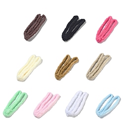 (52) Непрозрачная лаванда Плюшевые палочки из полиэстера, стебли синели, средство для чистки трубок для изготовления кукол, разноцветные, 1400x17 мм