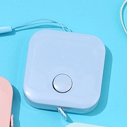 Светло-Голубой Абс рулетка, мягкая выдвижная швейная рулетка, для тела, шитье, портной, ткань, Небесно-голубой, 1500 мм