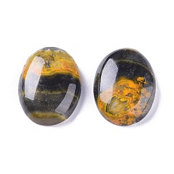 Bumblebee Jasper Натуральные кабошоны из яшмы шмеля, овальные, 25x18x6 мм