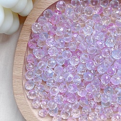 Средний Фиолетовый Lampwork бисер, граненые, круглые, средне фиолетовый, 8 мм, 30 шт / комплект