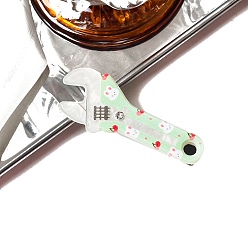 Нектар Симпатичная заколка для волос из акрила со стразами, нектар, 55x20 мм