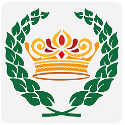 Crown Трафареты для рисования домашних животных, для поделки записки, Фотоальбом, корона, 30x30 см