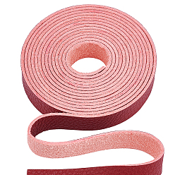 Коричневый Искусственная кожа ткань обычная ткань личи, для пошива обуви сумки лоскутное diy craft аппликации, коричневые, 1.25x0.15 см