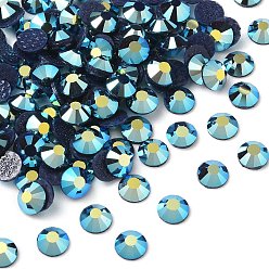 33400 200 Deep Sea AB Камни preciosa® crystal hotfix с плоской основой, чешский хрусталь, круглый(438 11 612 шатон роза вива 12 ®), 33400 200 глубоководные аб, ss 8 (2.3~2.5 мм)