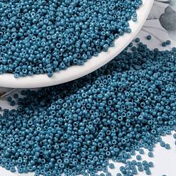 (RR4485) Дуракоат Окрашенная Непрозрачная Ягода Можжевельника Миюки круглые бусины рокайль, японский бисер, (rr 4485) окрашенная дюракоутом непрозрачная ягода можжевельника, 15/0, 1.5 мм, Отверстие : 0.7 мм , около 27777 шт / 50 г