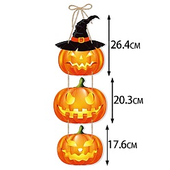 Тыква Хэллоуин бумажное украшение вечеринки, для домашней настенной подвески, украшения для сада и дома, тыква, 370x395x10 мм