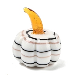 Тыква Оформление витрин лэмпворк, для домашнего офисного стола, тыква, 39~41.5x34~36x34~36 мм